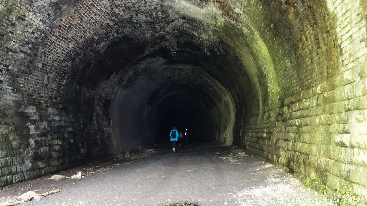 Fife Out and About walk. Glenfarg Railway tunnels.